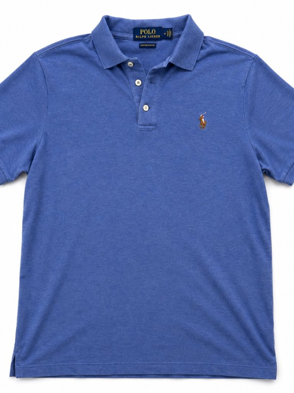 Polo Ralph Lauren Classic Fit Blue Polo Shirt Men's Size M